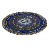 Pendulum Board Chart Divinity Game Angel Blue Schneidebrett (Ecke)