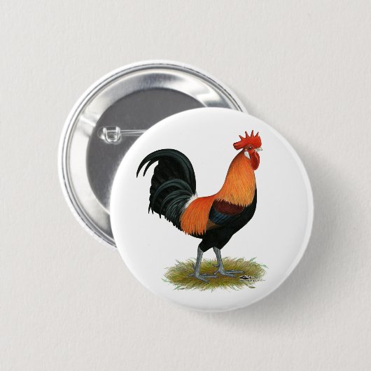 Penedesenca Rooster Button (Vorne & Hinten)
