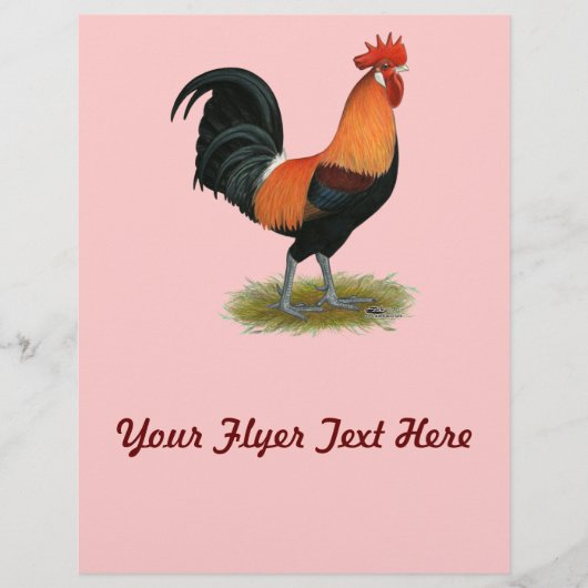 Penedesenca Rooster Flyer (Vorne)