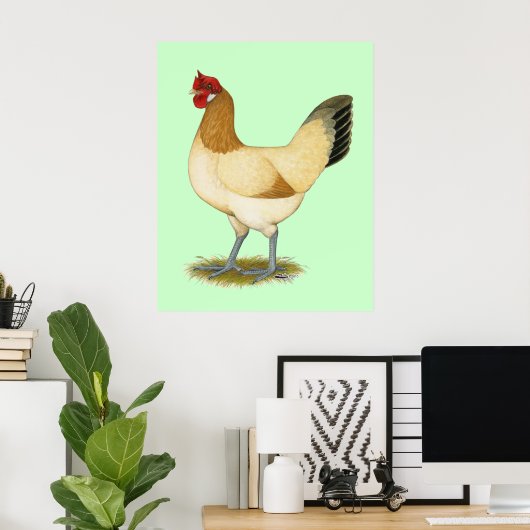Penedesenca: Wheaten Hen Poster (Heimbüro)