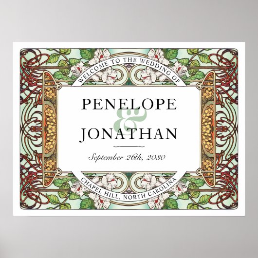 PENELOPE 01 A - Begrüßungsmitte Poster (Vorne)