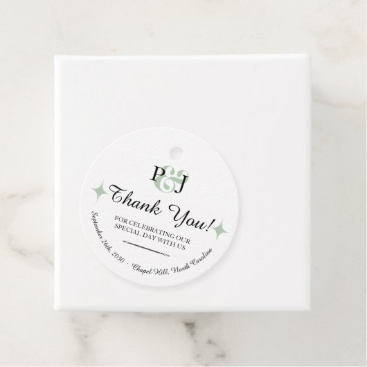 PENELOPE 01 A - Gastgeschenk Hochzeit Geschenkanhänger (Beispiel)