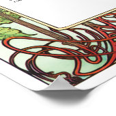 PENELOPE 01 A - Hochzeitssitzkarte - Mittel Poster (Ecke)