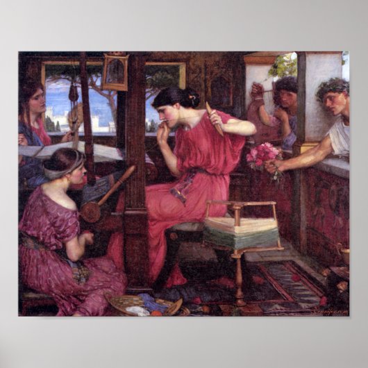 Penelope and Suitors Poster (Vorne)