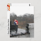 Penelope Asleep Postkarte (Vorne/Hinten)