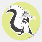 Penelope Beängstigend Runder Aufkleber (Vorderseite)