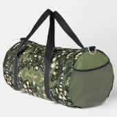 Penelope Dark Daisy Floral Duffle Bag (Rechte Ecke)