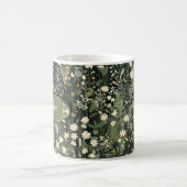 Penelope Dark Daisy Floral Kaffeetasse (Mittel)