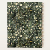 Penelope Dark Daisy Floral Planer (Rückseite)