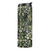 Penelope Dark Daisy Floral Thermosbecher (Nach links gedreht)