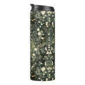 Penelope Dark Daisy Floral Thermosbecher (Nach rechts gedreht)