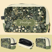 Penelope Dark Daisy Floral Waschbeutel