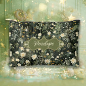 Penelope Dark Daisy Floral Zubehörtasche