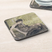 Penelope, das ein Leichentuch für Laertes ihr Untersetzer (Linke Seite)