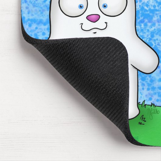 Penelope das Häschen, w/quote mousepad (Ecke)