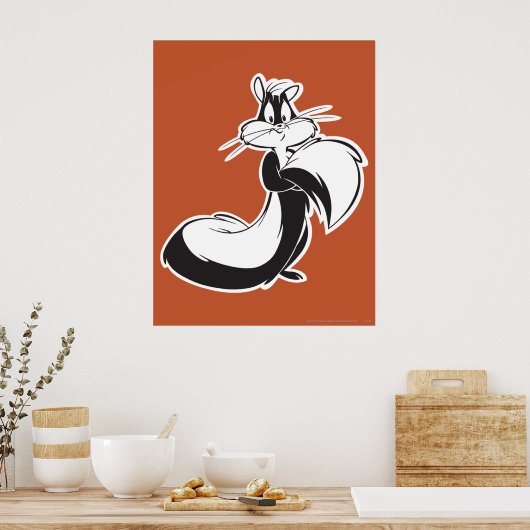 Penelope Grabbing Schwanz Poster (Küche)