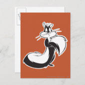 Penelope Grabbing Schwanz Postkarte (Vorne/Hinten)