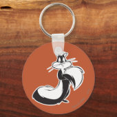 Penelope Grabbing Schwanz Schlüsselanhänger (Vorderseite)