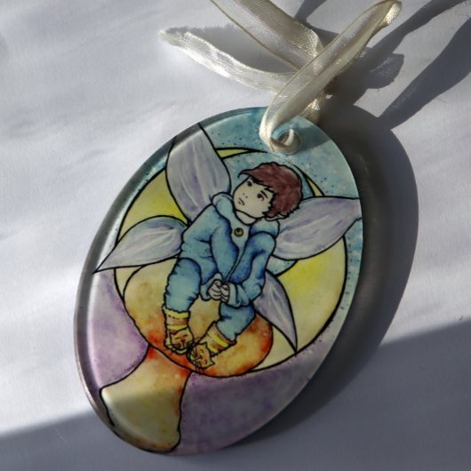 Penelope Moon Fairy Ornament