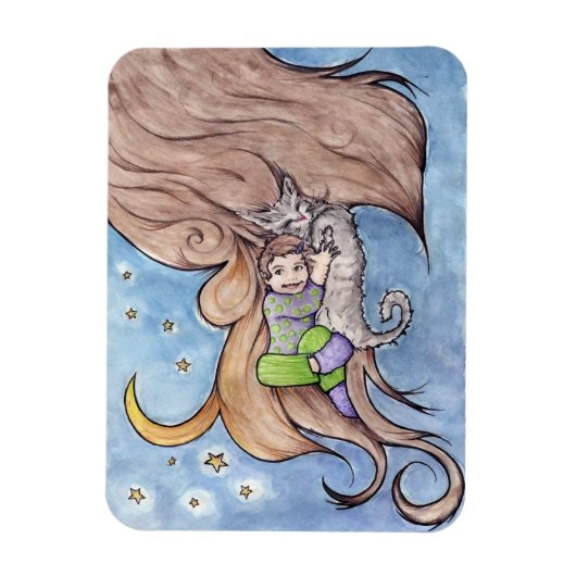 Penelope Moon Magnet (Vertikal)