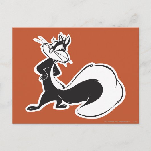 Penelope Posing Postkarte (Vorderseite)