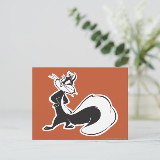 Penelope Posing Postkarte (Stehend Vorderseite)