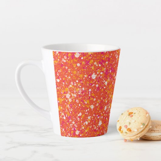 Penelope Spritzer Orange Artistic Milchtasse (Beispiel)