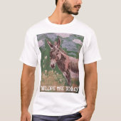 Penelope the donkey YOU TUBE SHIRT (Vorderseite)