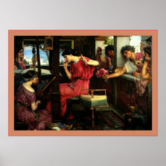 Penelope und die Suitors Poster (Vorne)