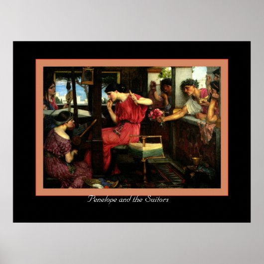 Penelope und die Suitors Poster (Vorne)