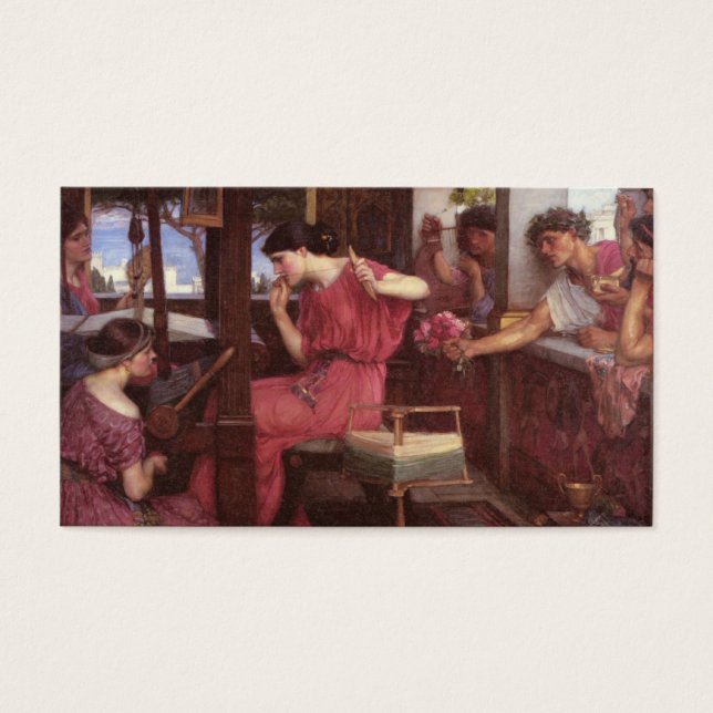 Penelope und ihre Suitors (Vorderseite)