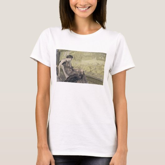 Penelope webt ein Tuch für Laärtes ihren Vater-i T-Shirt (Vorderseite)