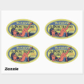 Penetrating Lube Ovaler Aufkleber (Blatt)