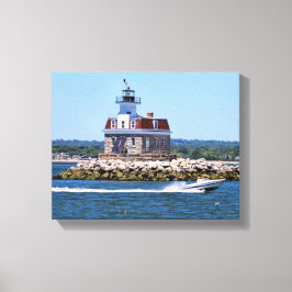 Penfield Reef Leuchtturm, Connecticut Canvas Print Leinwanddruck