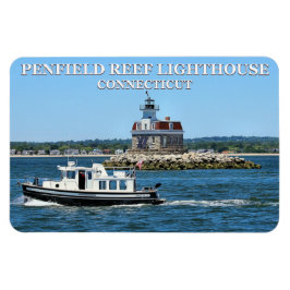 Penfield Reef Lighthouse, Connecticut Flexi Magnet