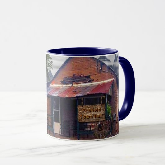 Penfield Town Hall Tasse (VorderseiteRechts)