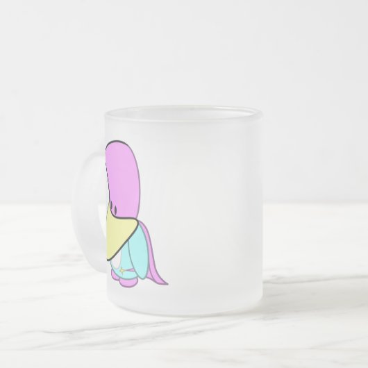 Pengassistent Mattglastasse (Vorderseite Links)