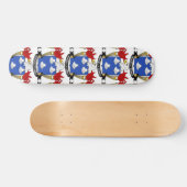 Pengelly Familienwappen Skateboard (Horizontal)
