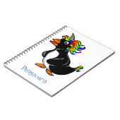 Pengicorn Notizblock (Linke Seite)