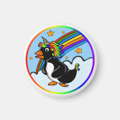 Pengicorn Round Magnet (Vorne)