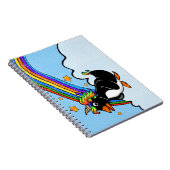 Pengicorn Spiral Notebook Notizblock (Rechte Seite)