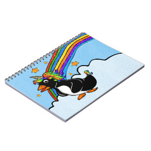 Pengicorn Spiral Notebook Notizblock