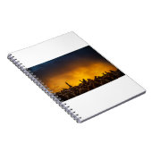 Pengionen bei Sonnenuntergang Notizblock (Rechte Seite)