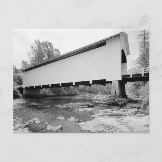 Pengra Bridge Postkarte (Vorderseite)