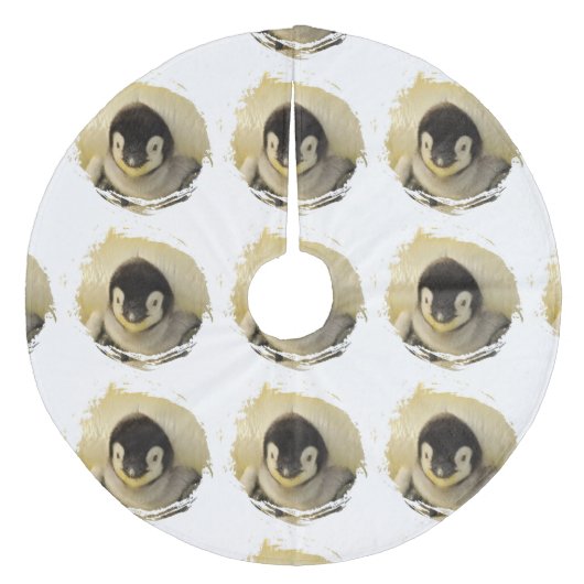 Penguin 2014-0801 fleece weihnachtsbaumdecke (Vorderseite)