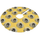 Penguin 2014-0801 leinenimitat weihnachtsbaumdecke (Schrägansicht)