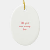 Penguin 60. Ehefrau Geburtstag Keramik Ornament (Hinten)