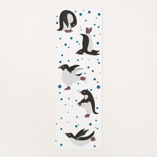 Penguin Adelie Yoga mat Yogamatte (Vorderseite)