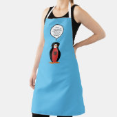 Penguin Albanische Flaggengespräche Schürze (InSitu)