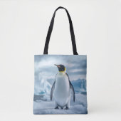 Penguin All-Over Print Tote Tasche (Vorderseite)